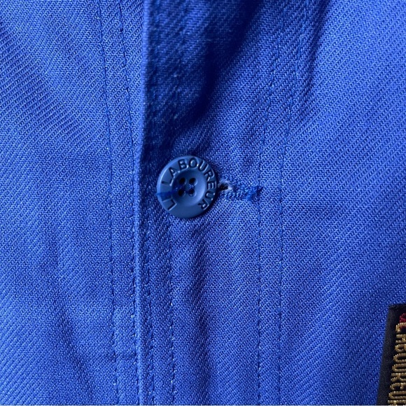 Le Laboureur Cotton Work Jacket - Bugatti Blue “Thank You Bill” sz S - Picture 6 of 11